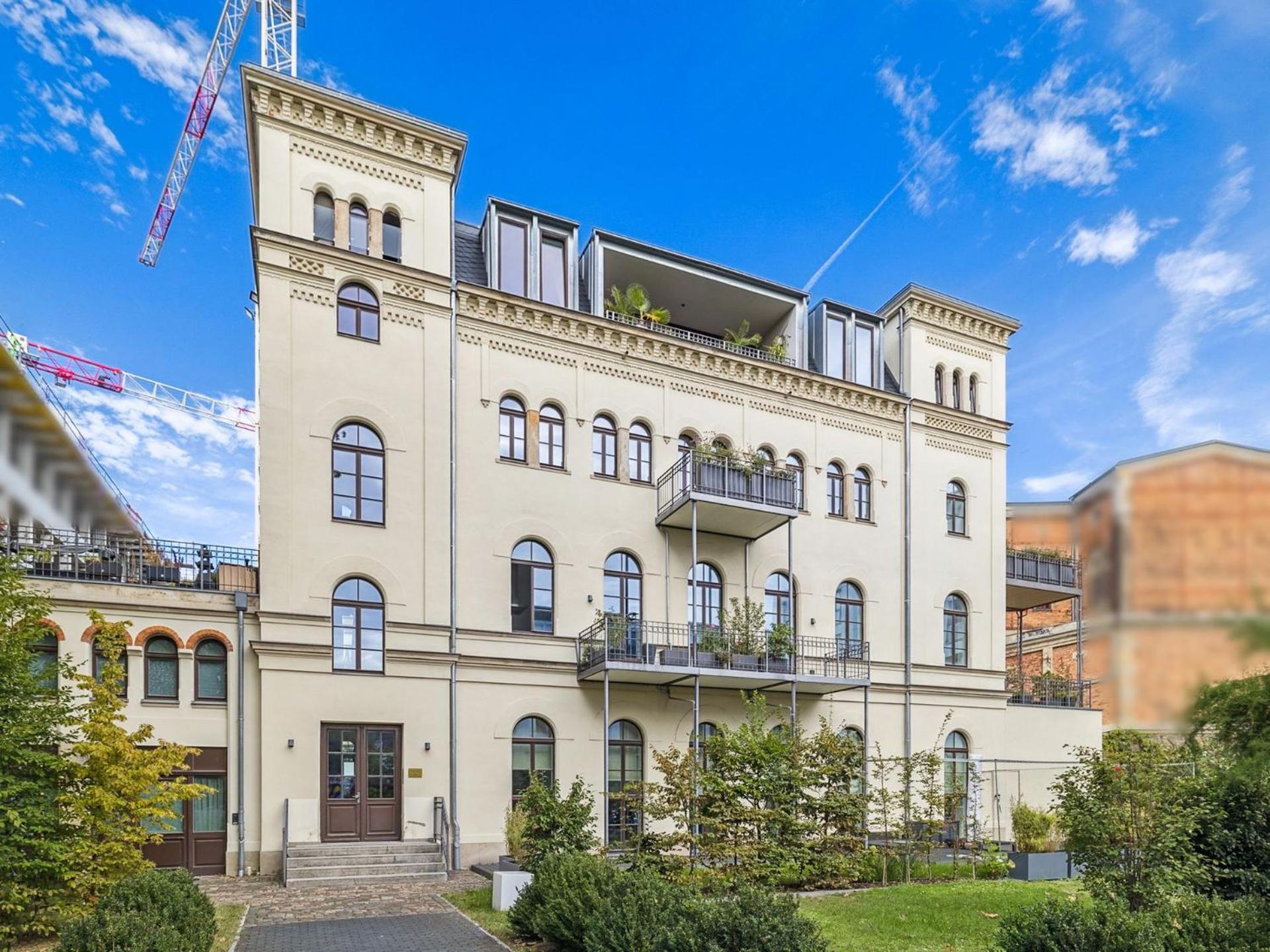 Cityloft Gold - Zentrum / 105Qm / Inkl. Parkplatz / Netflix Leipzig Exterior foto